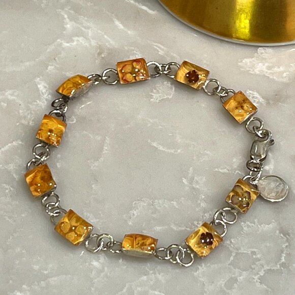 Vintage Sterling Silver Mexico Bracelet Designed by Mark Wasserman Samara - Picture 3 of 12